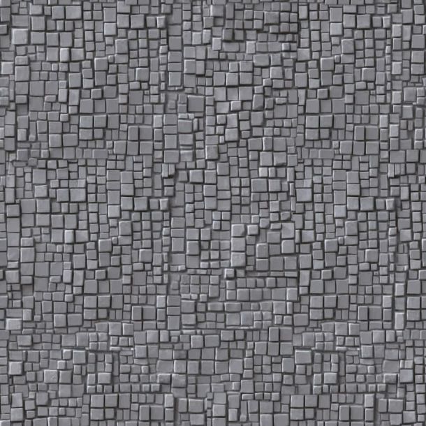 Beton mit Mosaik-Muster