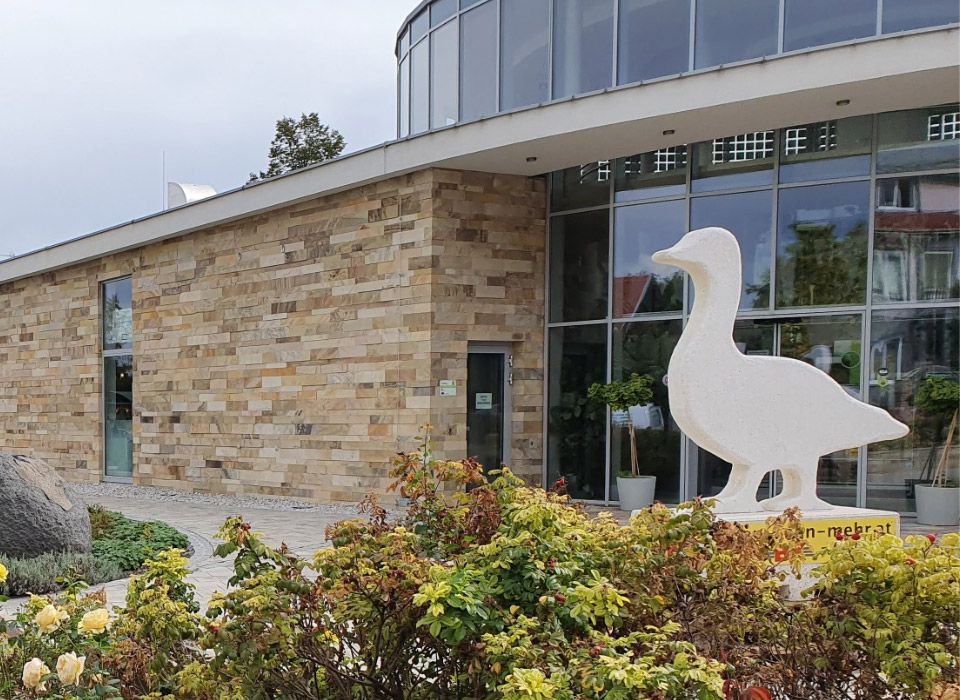 Betonfigur einer Gans von BK BetonDESIGN