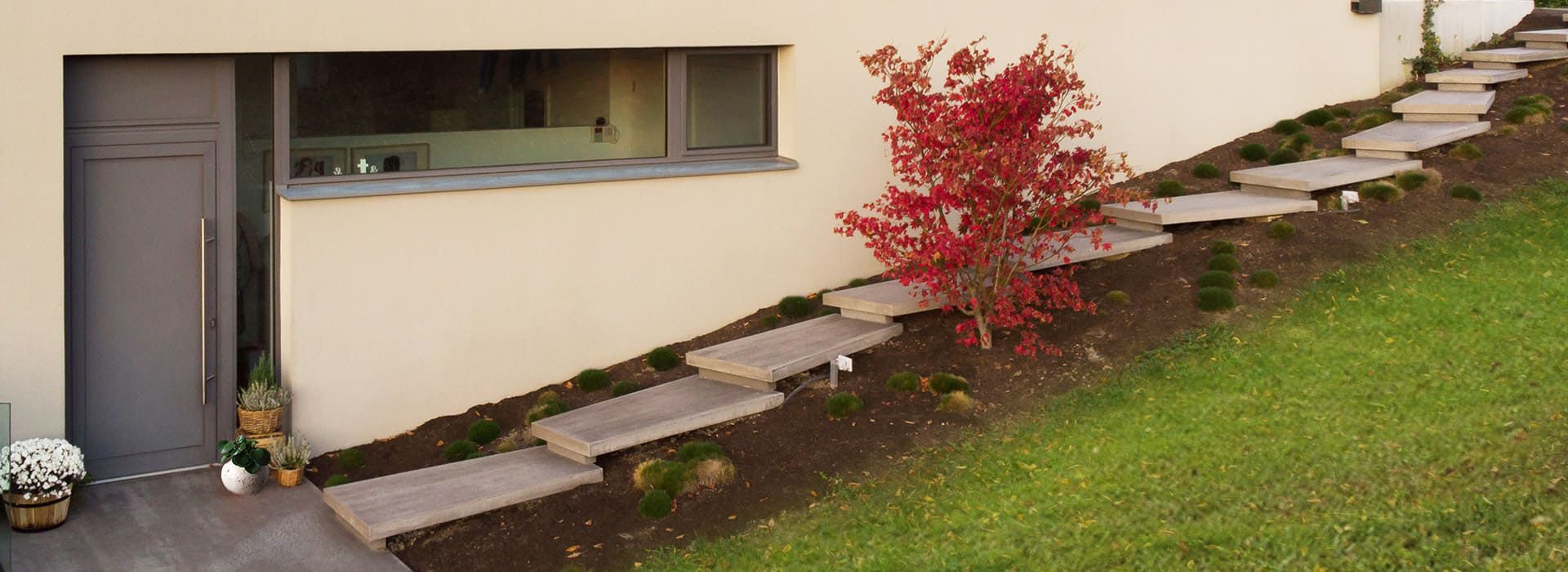 Betonstufen nach Maß von BK Betondesign in Forchtenstein