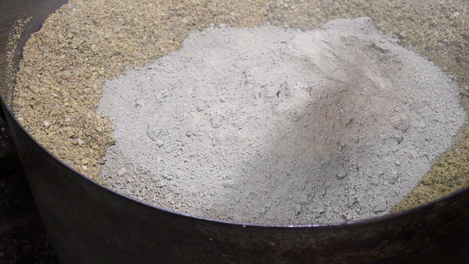 Rohstoffe aus der Region für die Betonherstellung